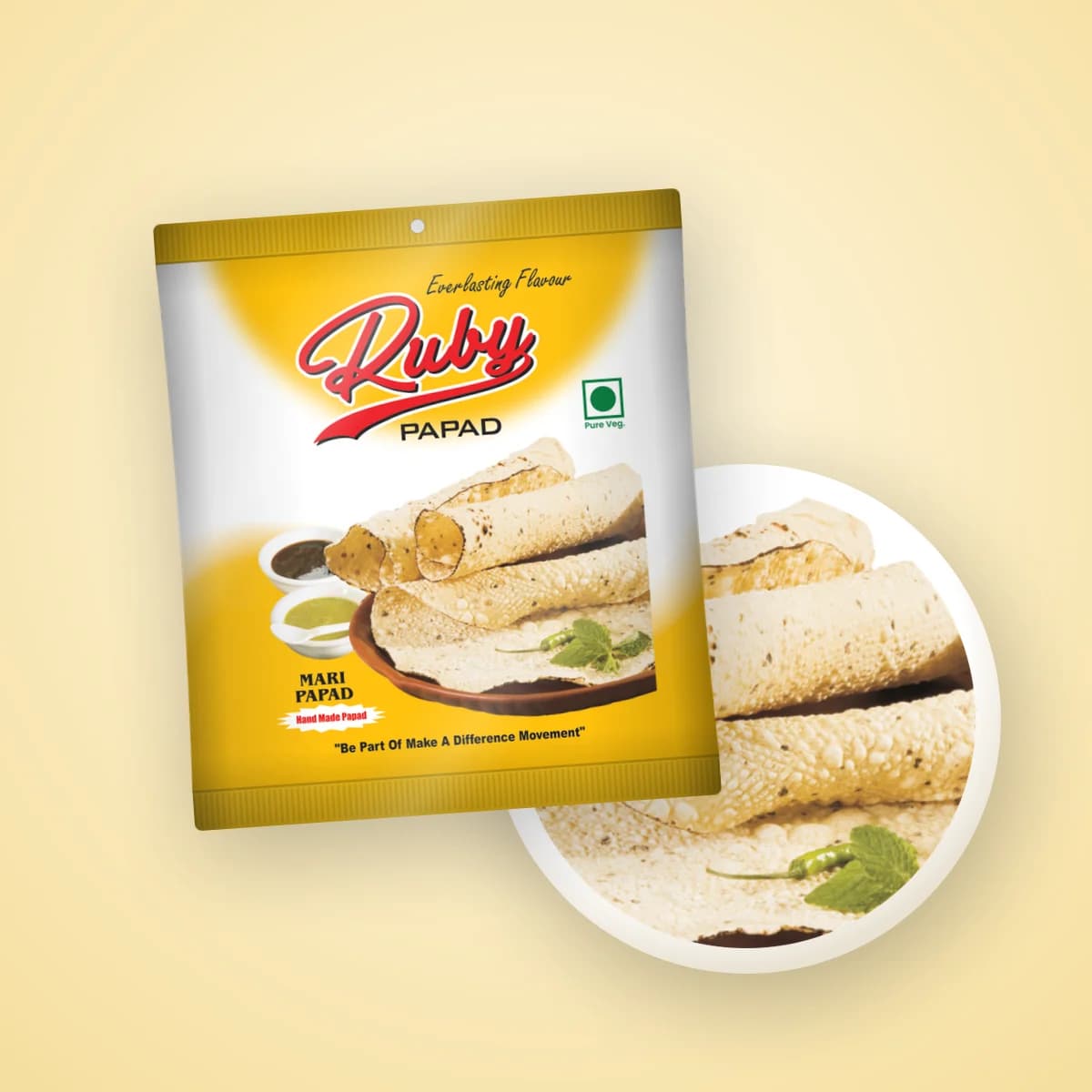 Ruby Handmade Papad